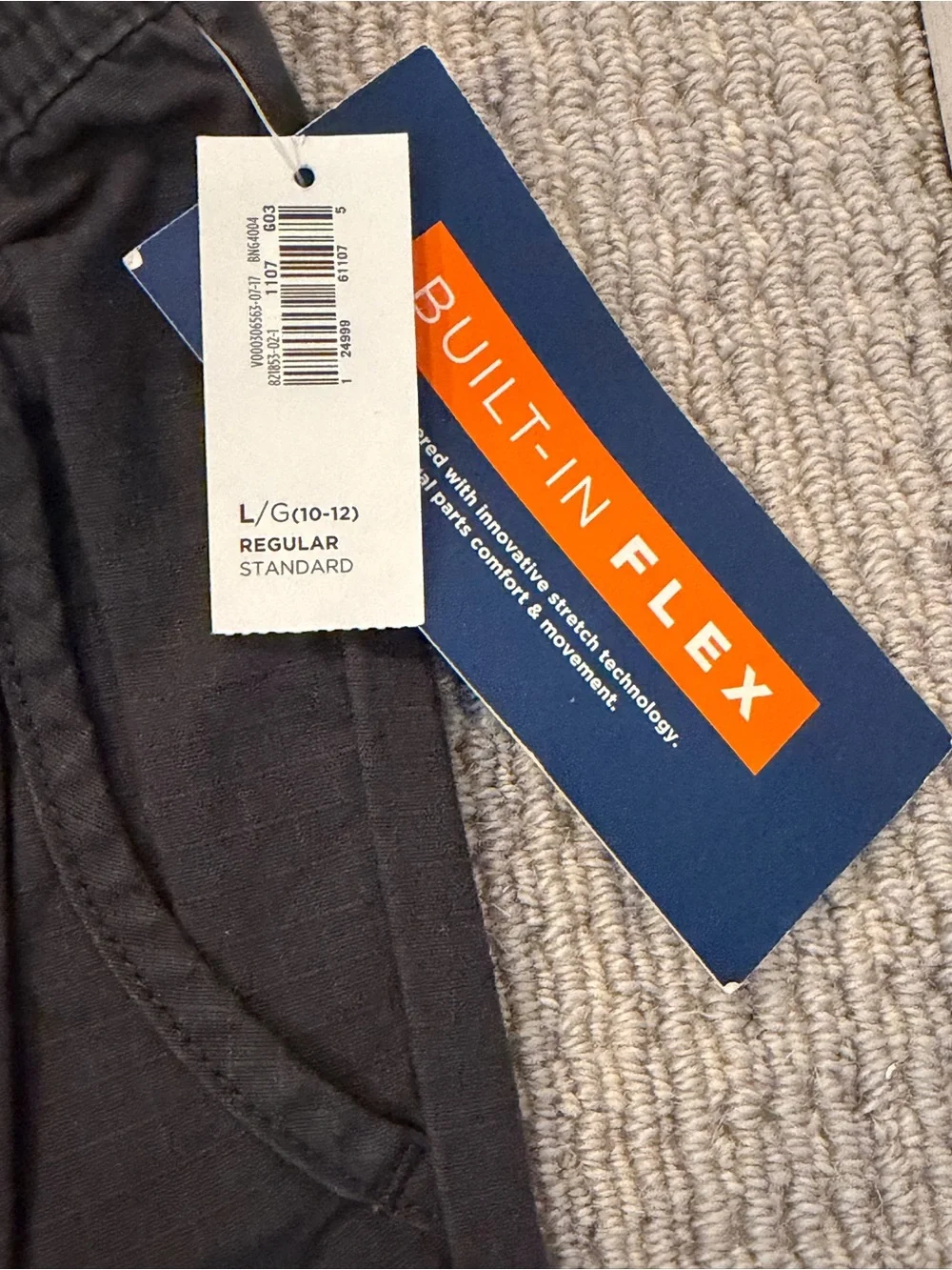 Old Navy Black Cargo Jogger Pants for Kids